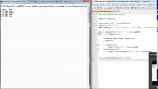 python code - generate sounds on windows