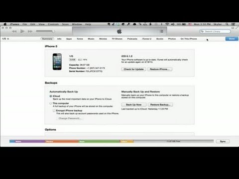 How to Erase an iPhone Through iTunes : iPhone Tips How to Erase an iPhone Through iTunes : iPhone Tips