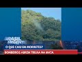 O que caiu em Morretes? Bombeiros abrem trilha na mata | Brasil Urgente