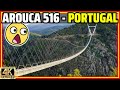 Risking my Life on the Highest Footbridge in the World! Arouca 516, Portugal [4K]