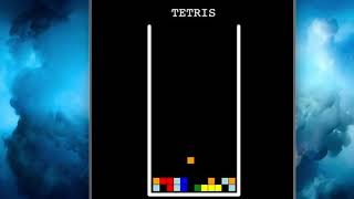 Very basic Tetris type game with Python 3 and Turtle