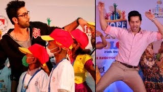 MUST WATCH: Ranbir Kapoor, Varun Dhawan Dance With Children