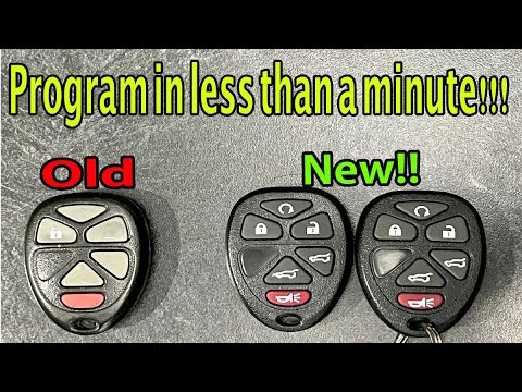 How do you program a 2013 Suburban key fob?