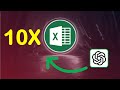 10X your Excel Skills with ChatGPT🚀