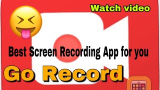 Go Record Screen Recording for iPhone, how to use screen Recording app | watch video | Anas kooriyad