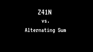 Alternating Sum - Code Signal