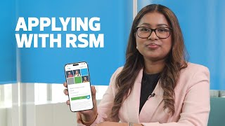 RSM UK's early careers recruitment process