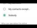how to hide last seen and online On WhatsApp || #shortsfeed