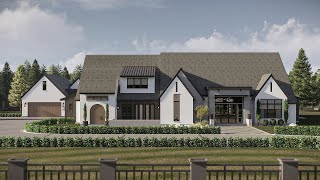 Modern Cottage Style House Plan | Mulholland Drive