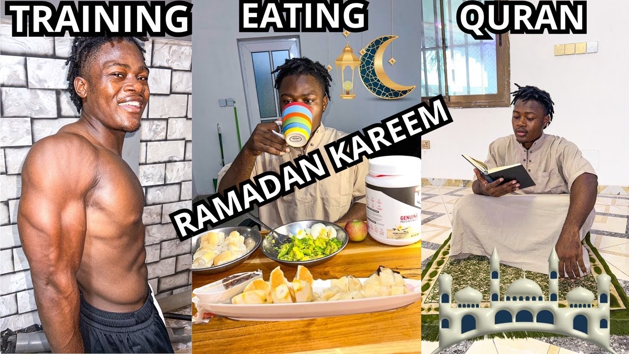 A Day In My Life During Ramadan - Eating, Fasting, Training ...