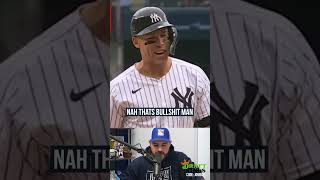 Aaron Judge's first ever ejection, a breakdown short #argument #yankees #mlb #baseball #umpires
