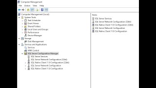 Not Showing SQL Server Configuration Manager in Windows 10 fixed Missing SQL Configuration Manager