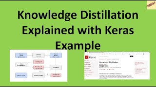 Knowledge Distillation Explained with Keras Example | #MLConcepts
