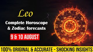 Leo Daily Horoscope for 9-10 August: Astrology Insights, Zodiac Forecast, Tarot Predictions Revealed