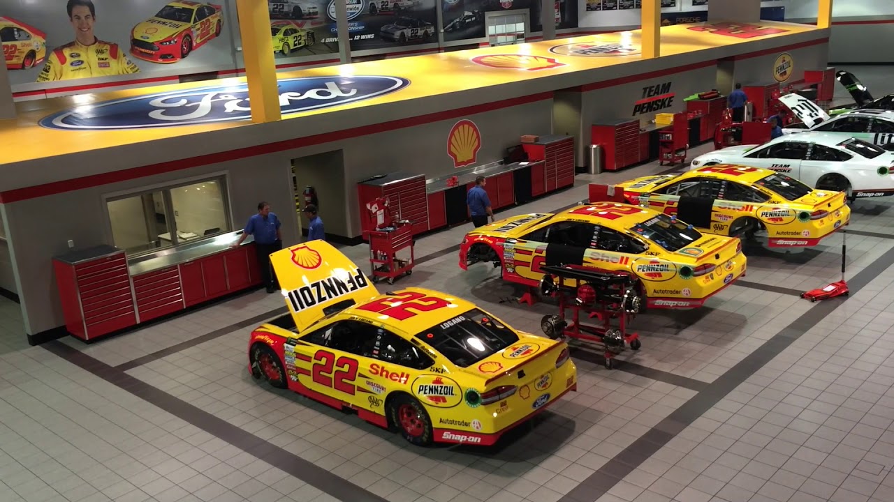 Team Penske Racing Facility In Mooresville, NC - YouTube