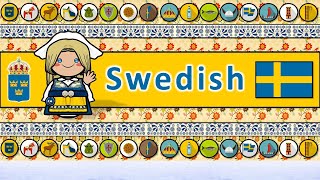 The Sound of the Swedish language (Numbers, Greetings, Words &  UDHR)