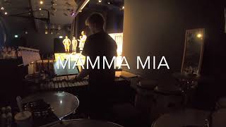 MAMMA MIA percussion PIT CAM - ACT 1