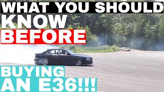 What You Should Know Before Buying an E36!