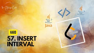 Insert Interval | LeetCode 57| Medium| Java Code with or without search function.