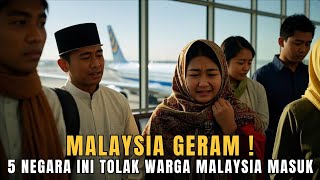 TAK TERIMA! Warga Malaysia Ditolak KERAS Masuk Negara-Negara Ini, Bahkan Dihukum Kalau Nekat!