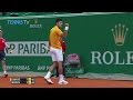 2015 Monte-Carlo Rolex Masters Final - stunning Djokovic passing shot v Berdych