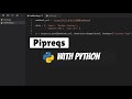 How to Dynamically Generate Requirements.txt file for Python Apps