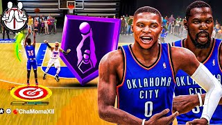 "PRIME" KEVIN DURANT & RUSSELL WESTBROOK BUILD is a MENACE to REC PLAYERS in NBA 2K24!