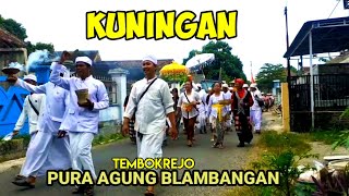 hari raya KUNINGAN pura Agung Blambangan #spsmuncar