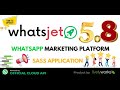 WhatsJet SaaS - A WhatsApp Marketing Platform with Bulk Sending - nulled no license key needed