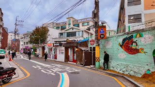 [4K ] 녹번역에서 역촌역 산책 Seoul, Korea