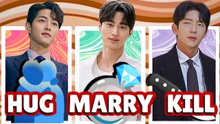 Hug🫂, Marry💍, Kill 🔪: K-Drama Actor Edition 💗! kdrama #kdramaactors