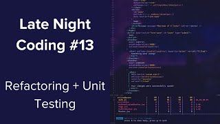 Refactoring Django/DRF views + Unit Testing - Late Night Coding #13