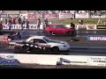 Toyota Starlet vs Ford Thunderbird - Import vs Domestic Drag Race From The Hail Mary Derby