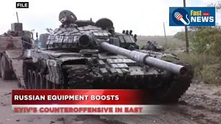 How Ukraine Is Using Hundreds Of Captured Tanks And Russian Military Hardware For Its Counterattack