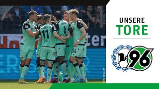 Unsere Tore gegen Bielefeld | 96TV-Highlights