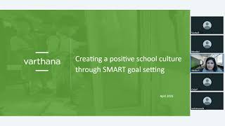 Webinar - Creating a positive school culture through SMART goal setting