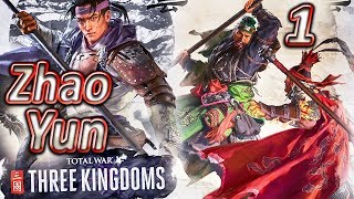 Total War: THREE KINGDOMS Gongsun Zan 01: First Battle, Zhao Yun duels Zhao Qian