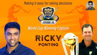 I grew up in Housing Boards - The Ricky Ponting Story | DRS with Ash | R Ashwin | E19