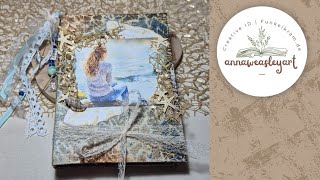 Zeit für Mich JunkJournal Funkelkram Designteamprojekt | maritimes Journal