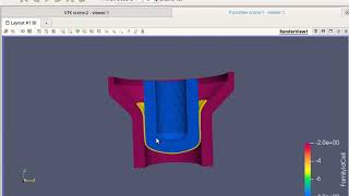 Code Aster Deep Drawing Example