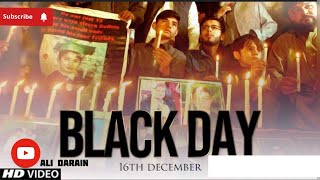 Bara Dushman Bana Phirta Hai | Voice Azaan Ali I APS Peshawar 2014 ( video by Ali Darain )Black Day