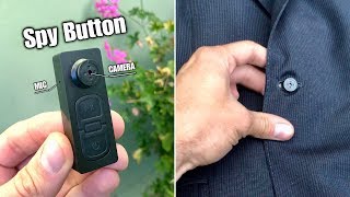Spy Button Camera Recorder