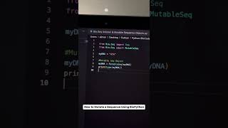 How to Mutate a Sequence Using BioPython