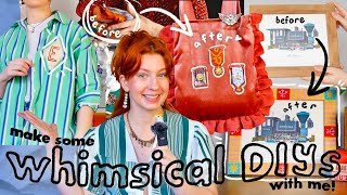 Whimsical Thrift Flips for 2025! | upcycle with me! & recreating pinterest DIYs