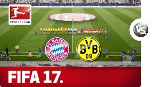FC Bayern München vs. Borussia Dortmund - FIFA 17 Prediction with EA Sports