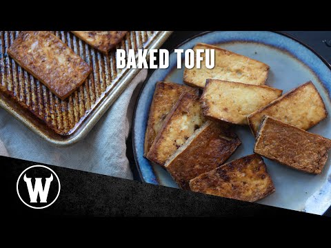 Recipe for fried tofu slices