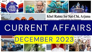 December 2023  / Current Affairs  Assam India World /ADRE /  ASSAM TET / APSC PRELIMS 2024 / PWD