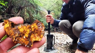 The Search for Gold Bearing Ore: Following the Trail of Alluvial Gold to the Hil