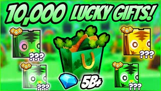 *PET SIM 99* OPENING 10,000 LUCKY GIFTS! 5B+ RAP! BILLIONS OF PROFIT?! (10+ HUGE PET GIVEAWAY!)