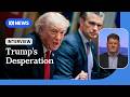 Trump talks with Hezbollah shows desperation for Iran war off-ramp: expert | ABC NEWS